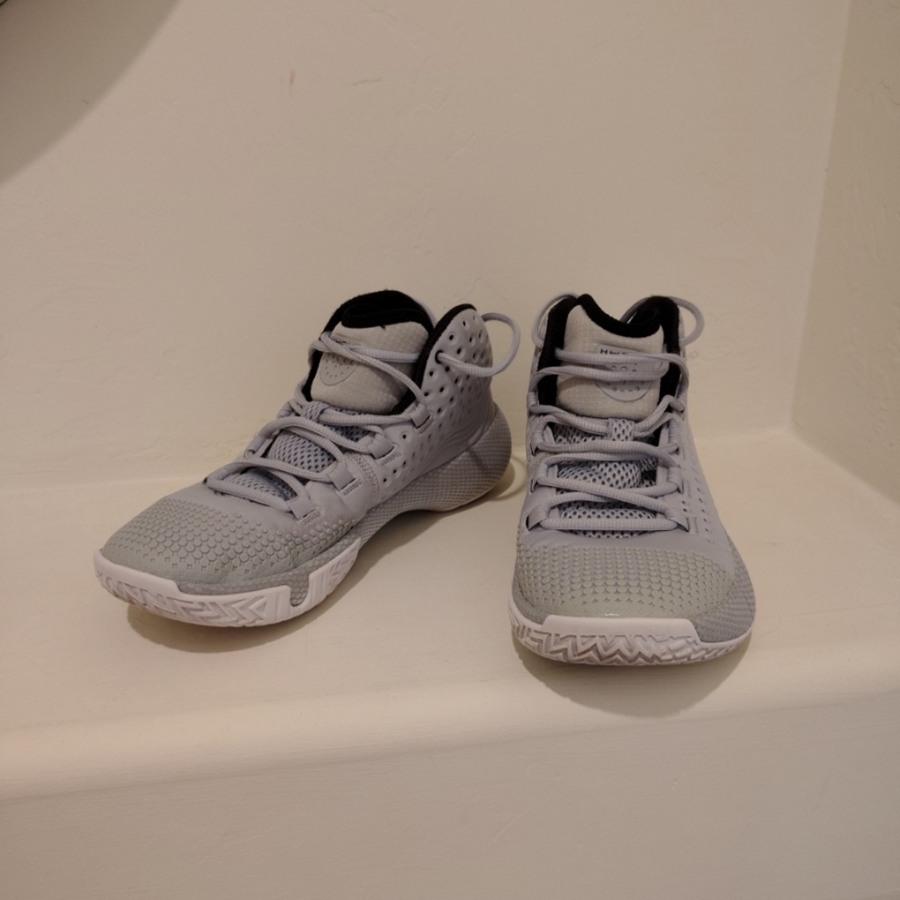 Under Armour Black and Gray Sneakers
